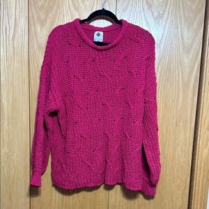 Cozy Hot Pink Women's Sweater